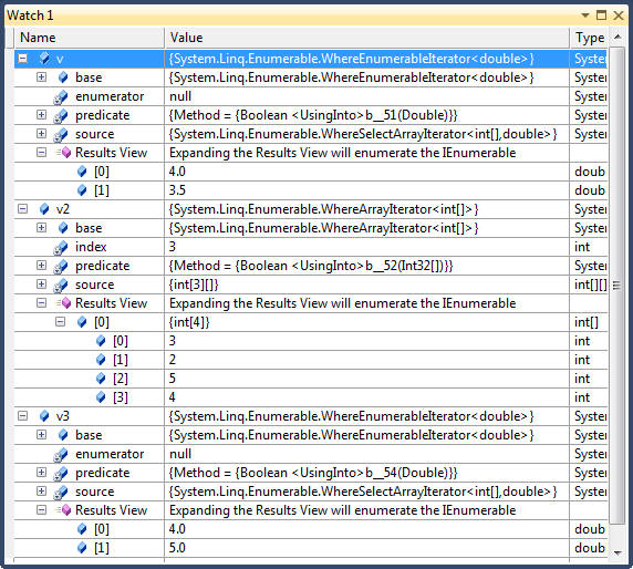 Linq Query Result To String Array